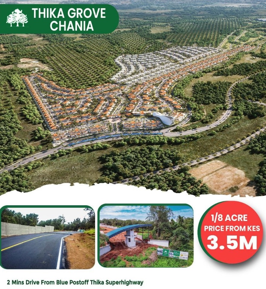 Thika Groove Chania, Plots for Sale by Finsco Africa